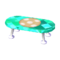 Polka-Dot Low Table (Emerald - Caramel Beige) NL Model.png