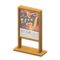 Poster Stand (Brown - Jazz Concert) NH Icon.png