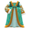 Renaissance Dress (Green) NH Icon.png