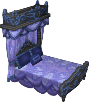 Rococo Bed (Gothic Black) NL Render.png