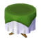 Round-Cloth Table (Green - White) NL Model.png
