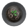 squid-ink spaghetti