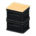 Stacked Bottle Crates's Black variant