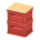 Stacked Bottle Crates's Red variant