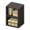 Upright Organizer (Black - Checkered Beige) NH Icon.png