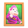 Violet's Photo (Natural Wood) NH Icon.png