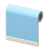 blue simple-cloth wall