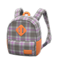 Checkered Backpack (Gray) NH Storage Icon.png