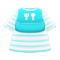 Tee with Silicone Bib (Baby Mint) NH Icon.png