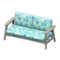 Nordic Sofa (Gray - Raindrops) NH Icon.png