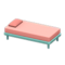 Simple Bed (Blue - Pink) NH Icon.png