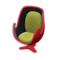Artsy Chair (Red - Moss Green) NH Icon.png