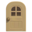Beige Windowed Door (Round) NH Icon.png