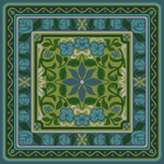 Texture of classic carpet