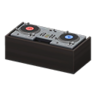 DJ's turntable