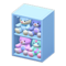 Dreamy Shelves (Blue) NH Icon.png