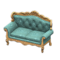 Elegant Sofa (Light Brown - Blue Roses) NH Icon.png