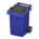 Garbage bin's Blue variant