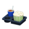 Popcorn Snack Set (Salted & Cola - Green Stripes) NH Icon.png
