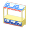 Stall (Light Brown - Waves) NH Icon.png