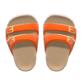 Comfy Sandals (Orange) NH Icon.png