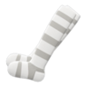 horizontal-striped tights