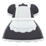 Maid Dress (Black) NH Icon.png