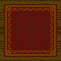 Texture of tartan rug