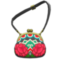 Asian-Style Clasp Purse (Black) NH Icon.png