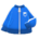 Athletic jacket's Blue variant
