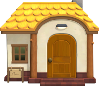 Goldie's house exterior
