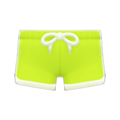 Jogging Shorts (Lime) NH Icon.png