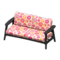 Nordic Sofa (Black - Flowers) NH Icon.png