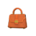 Pleather Handbag's Orange variant