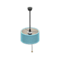 Shaded Pendant Lamp (Light Blue) NH Icon.png