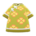 Silk floral-print shirt's Mustard variant