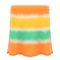 Tie-Dye Skirt (Orange) NH Icon.png