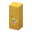 Upright Locker (Yellow - Pop)