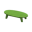 Wooden Low Table (Green)