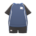 Athletic outfit's Navy blue variant