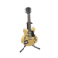 Electric Guitar (Natural Wood - Familiar Logo)