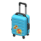 Rolling Suitcase (Light Blue - Flowers) NH Icon.png