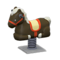 Springy Ride-On (Dark Brown) NH Icon.png