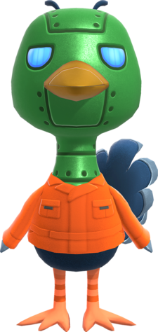 Artwork of Sprocket the Ostrich