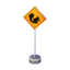 wet-road sign