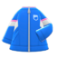 Windbreaker (Blue) NH Icon.png