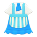 Café-Uniform Dress (Light Blue) NH Icon.png