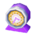 Round clock's Purple variant