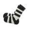 Striped Socks (Monotone) NH Icon.png