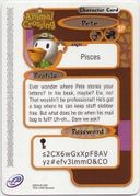 Animal Crossing-e 4-199 (Pete - Back).jpg